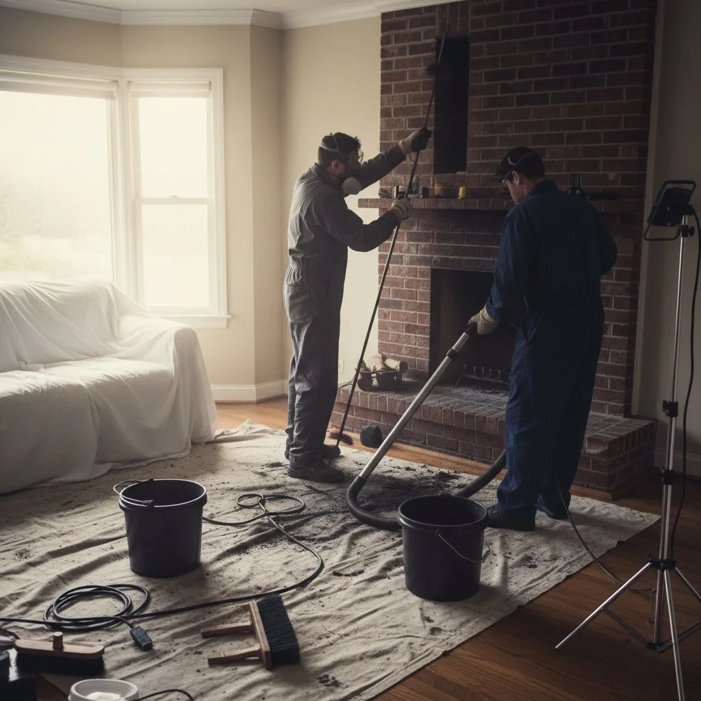 Chimney sweep in Noblesville, IN